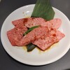 Yakiniku Senryuu - 和牛味わいカルビランチ（1848円）の肉