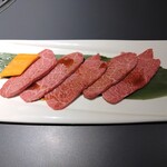焼肉 せんりゅう - 和牛とうがらしランチ（1848円）の肉