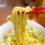 Hototogisu - 麺はツルツル感が強くて、歯触りが心地良いです