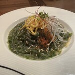 湘南韓国料理GOKAN - 生青海苔チャプチェ¥1,350