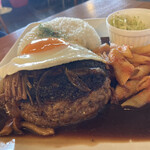 carib cafe - ハンバーグ