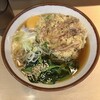 そばの神田 東一屋 - 料理写真:ゲソかき揚げそば　玉子　ほうれん草