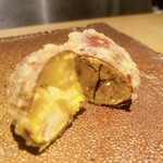 天ぷらあら木 - 栗