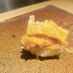 天ぷらあら木 - 干しくちこ　餅米