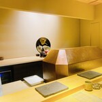 天ぷらあら木 - 板場