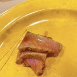 うを徳 - 北海道羅臼産 鰤、明石産 鰆の藁炙り焼き