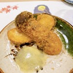 うを徳 - 岩手県 松茸のフライ