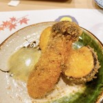 うを徳 - 岩手県 松茸のフライ