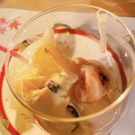 うを徳 - 誕生日ロウソク立て、自家製アイスクリーム、イチジク、にっこり梨、イチジク、ラ・フランス