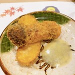 うを徳 - 岩手県 松茸のフライ