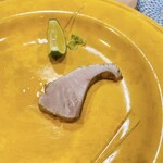 うを徳 - 北海道羅臼産 鰤、明石産 鰆の藁炙り焼き