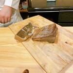 うを徳 - 北海道羅臼産 鰤、明石産 鰆の藁炙り焼き