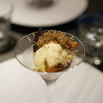 レストラン バカール - トリュフアイス、トリュフのそぼろかけ