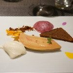 レストラン バカール - フォアグラの冷製！