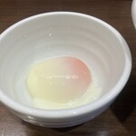 ちから - 温玉接写