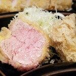 Meigara Tonkatsu Fukurou - 茨城県産銘柄豚 常陸の輝きヒレ。