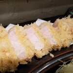 Meigara Tonkatsu Fukurou - 茨城県産銘柄豚 常陸の輝きロース。