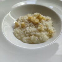 アロマクラシコ - 根セロリとホタテのリゾット