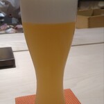 鮨 銀座 おのでら - ビール:1,200円(税抜)
