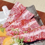 松阪牛たんど - 松阪牛と生タン塩セット　松阪牛上カルビ