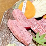 松阪牛たんど - 厳選5点盛り(200g)　特上生タン塩