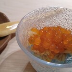 鮨 銀座 おのでら - イクラがもりもり