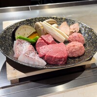 鉄板焼 ステーキ 北野坂 - 