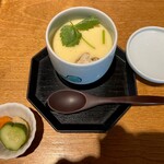 鮨ぎん くさびや別邸 - '23/10/14 茶碗蒸し・香の物