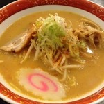 前沢温泉　舞鶴の湯 - 味噌ラーメン 600円