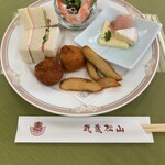 Musashimatsuyamakantorikuraburesutoran - パーティー料理(1,100円)
