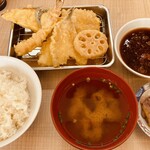 天ぷら七八 - さかな定食＝980円