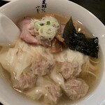 支那ソバ　小むろ - 塩ワンタン麺