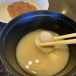 ラビスタ函館ベイ - ホタテの味噌汁