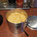 まっち棒 - にんにくもみじおろし？