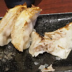 まっち棒 - 餃子断面