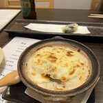 美味食膳 七姫 - カニと生麩のグラタン