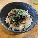 かまん - ミニ焼豚丼♫ヽ(゜∇゜ヽ)♪