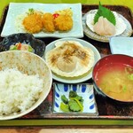 柿源 - 帆立づくし定食 2,800円