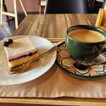 Lua Rua Coffee - 料理写真:ひやとろケーキ＆コーヒー～☆