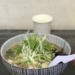 らー麺　Do・Ni・Bo - 煮干しお（あっさり）太麺ネギ増し