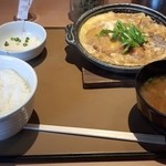 やよい軒 - ミックスとじ定食￥６９０