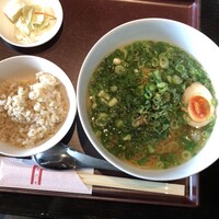 過門香 丸の内トラストタワー店 - たっぷり九条葱のあっさりそばセット1,400円