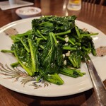 龍鳳園 - 青菜炒め