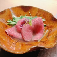 肉懐石 凜然 - 但馬牛サーロインと京水菜のしゃぶしゃぶ