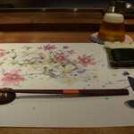 日本料理 潤花 - ２０２３年１０月１４日のテーブルセット