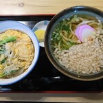 Kadoya - たまご丼セット(うどん付)