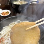 うどん秀 - 丸てんも大きい