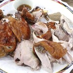 甕窯雞 - 爆炒三星葱（解体後）