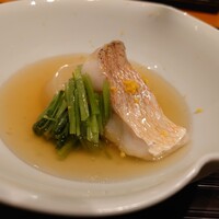 銀座 くらはし hanare - 蕪含ませ、甘鯛酒蒸し