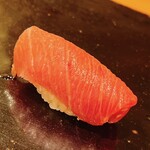 Sushi Matsuura - 巻き網の塩釜の大トロ
